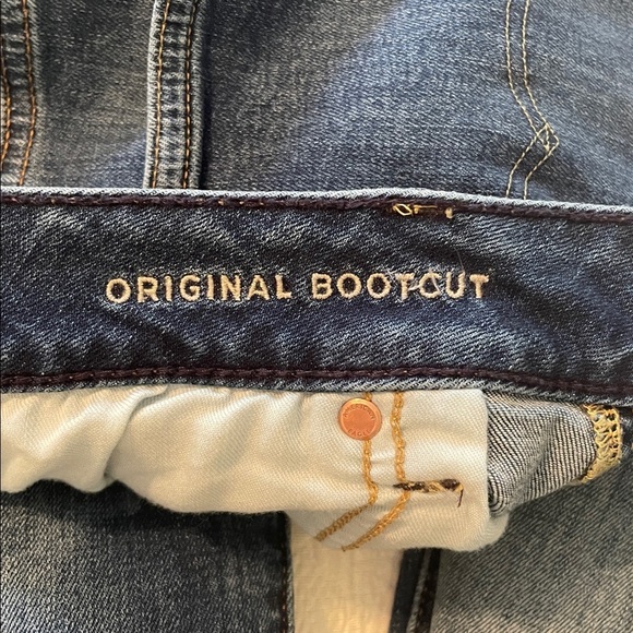 American Eagle Outfitters Men's Blue Original Bootcut Jeans 32 x 32 Zip Fly EUC - Picture 8 of 8